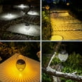 thumbnail image 5 of ESULOMP Solar Lanterns Outdoor Hanging Lantern Lights Hollowed-Out Metal Decor Lantern Led Decorative Garden Light Delicate Garden Decoration for Patio, 5 of 9