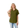 thumbnail image 4 of Blusas y camisas con botones Mintreus para mujer, verano, 4 of 7