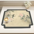 thumbnail image 1 of Amzcrzy Bathroom Rugs, Bath Mat, Area Rug, Delicate Diatomite Antiskid Mat Faux Leather Placemats - Coffee Mats- Kitchen Table Mats- Easy To Clean Kitchen Table Mats Place mats, 1 of 8