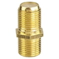 thumbnail image 2 of Adaptador de extensión de cable de conector coaxial tipo F RG6 chapado en oro en paquete, 2 of 4