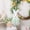 Green, variant on Easter Tutu Bunny Hanging Ornament, Soft Fabric Rabbit Pendant for Easter Tree, Window, Home & Car Decor