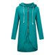 thumbnail image 1 of Sudadera Para Mujer Sudaderas Con Capucha de Moda Color Sólido Cremallera Manga Larga Dobladillo Irregular Abrigo Largo Tops Con Bolsillos Odeerbi  ODB184133, 1 of 8