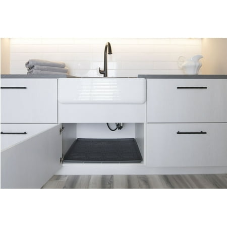 Xtreme Mats Under Sink Kitchen Cabinet Mat 33 5 8 X 21 7 Grey Xtreme Mats Under Sink Kitchen Cabinet Mat 33 5 8 X 21 7 Grey