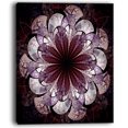 thumbnail image 2 of Soft Pink Digital Art Fractal Flower - Floral Canvas Art Print, 2 of 3