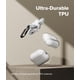 thumbnail image 5 of Funda Ringke Air para AirPods Pro 3 [0,05 pulgadas de grosor] Sin funda, ligera, delgada, bonita funda con mosquetón para mujeres y hombres, transparente, 5 of 9