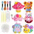 thumbnail image 1 of JTWEB 1Set Toy Sewing Kit Easy Sewing Doll Kit for Beginner Handcraft Sewing Fun Learn to Sew Colorful DIY Handcraft Sewing Fun Kits for Beginner-color1-, 1 of 11