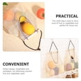 thumbnail image 5 of Kitchen Vegetable and Fruit Fresh Storage Net Bag Convenient Wall Hanging 3pcs Large Size Ginger Bags Garlic Netting, 5 of 6