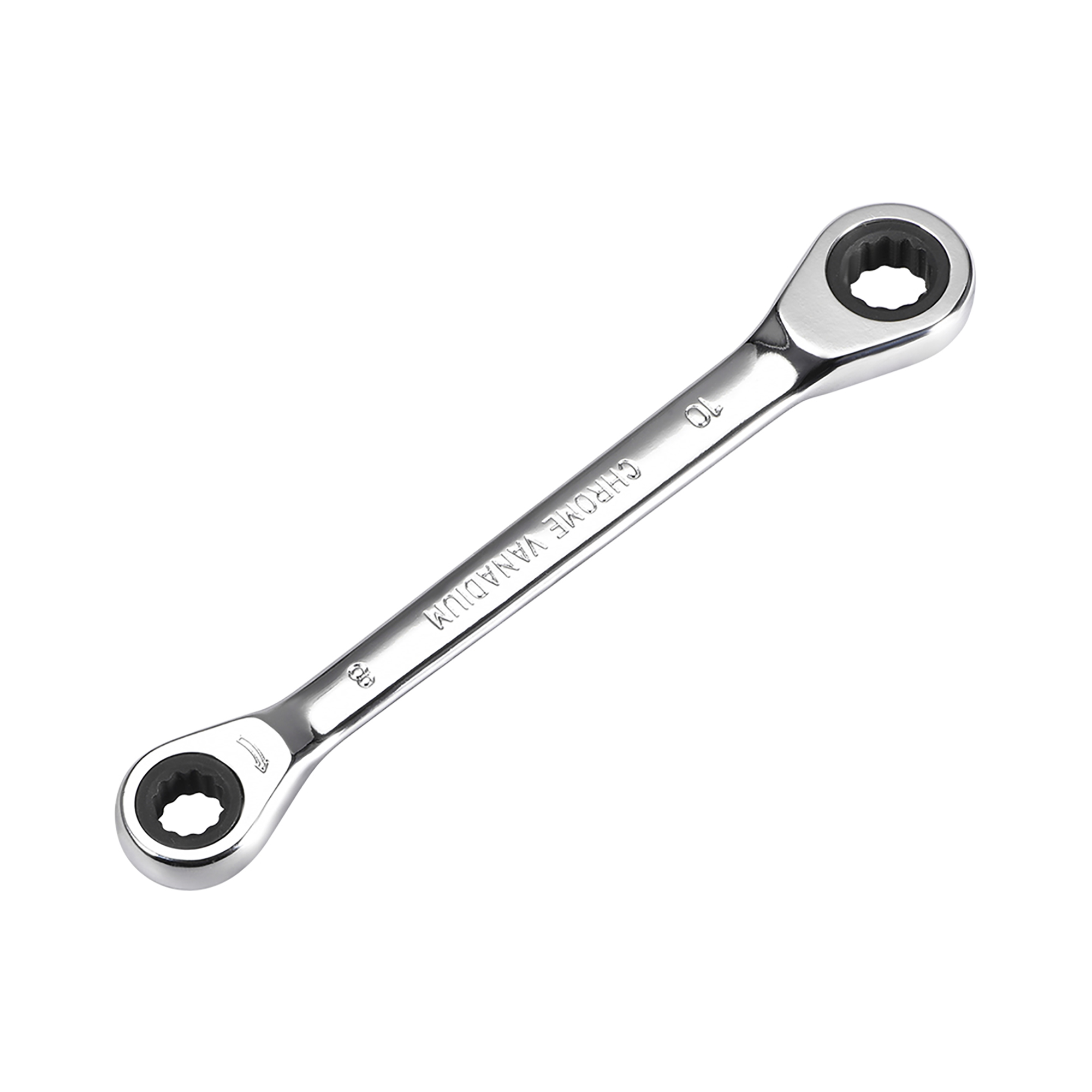 Ratcheting Wrenches, 8mm x 10mm Metric Double Box End