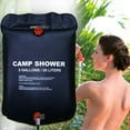 thumbnail image 4 of 20L Foldable Solar Shower Bag 1pc - Outdoor Bath Water Bag, Camping Sun Compact Heated Water Shower Bag, Outdoor Shower Tool, 4 of 7