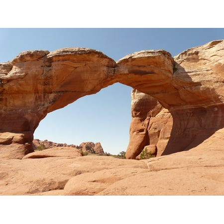 laminated poster usa arches