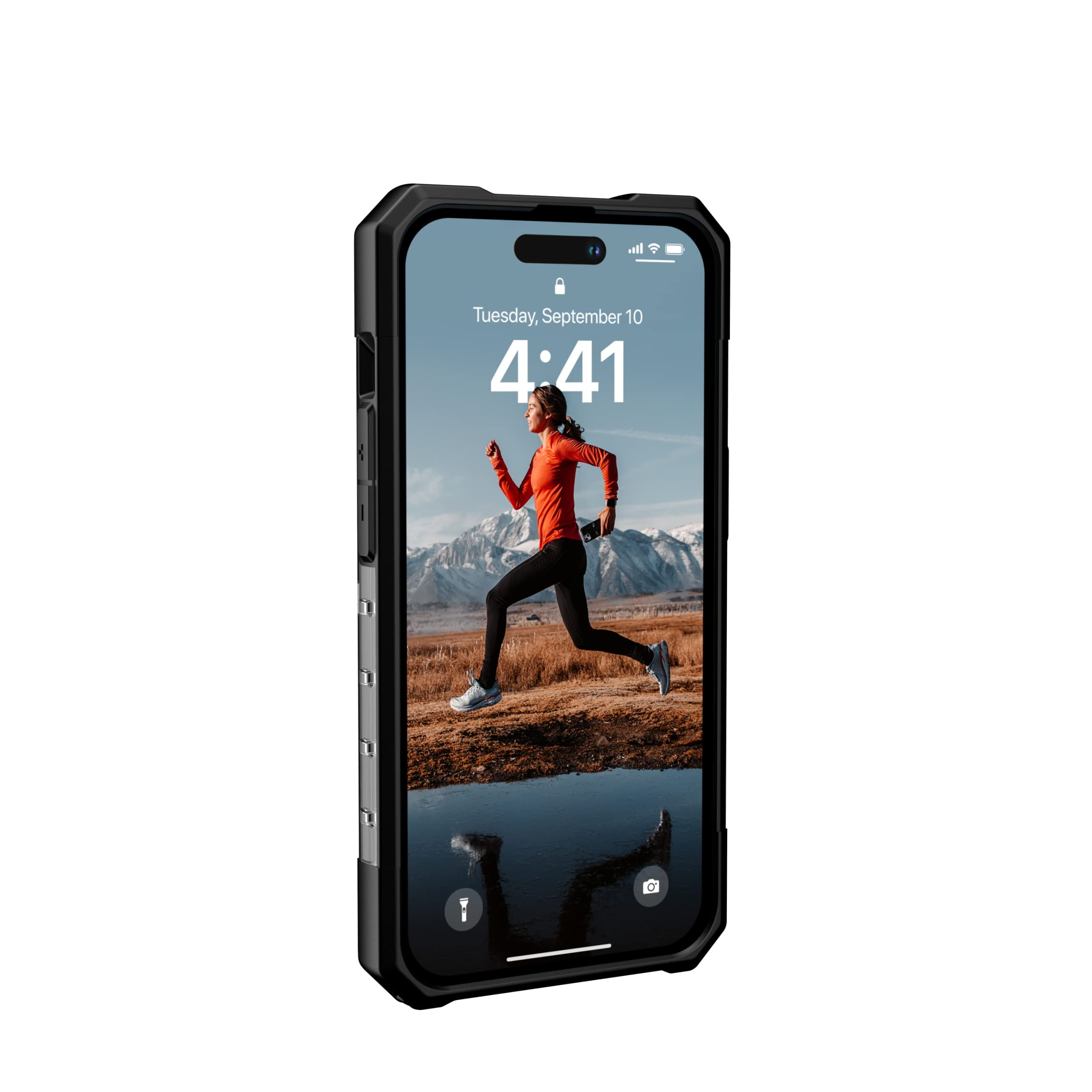 UAG iPhone 14 Pro Case Grey Ash 6.1" Plasma Lightweight Slim Shockproof Transparent Protective Cover - Compatible with Wireless Charging by URBAN ARMOR GEAR