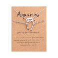 thumbnail image 1 of Twelve Constellation Necklace Diamond Bracelet + Necklace Set Constellation Card Set, 1 of 1