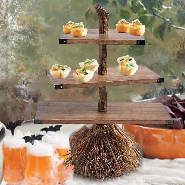 Soporte de la magdalena Colco torre de exhibición decoraciones multifuncionales de Halloween