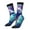 2 Black-1, variant on Starry Multicolored Wolf Print Adult Socks for Men & Women,Calf Socks, Ankle Socks,Boots Socks,Breathable Casual Sock,Unisex Crew Socks