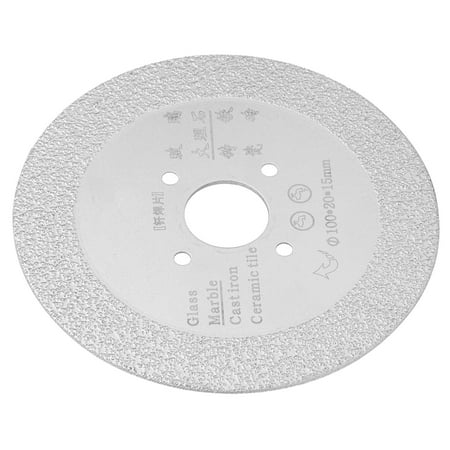 

Cutting Disc Super Thin Sharpness Premium Material Braze Saw Blade Durable For Ceramic Tiles 110 X 20 X 15mm 100 X 20 X 15mm