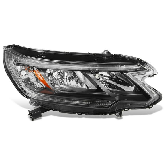 DNA Motoring LED DRL Headlight for 15-16 Honda CR-V EX EX-L SE, Passenger Right Side