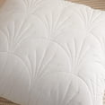 thumbnail image 6 of Quilted Throw Pillow Covers 22x22 Inch Off White (Set of 2), 6 of 7