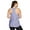 Light Purple, variant on RBX Active Plus Size Women's Twist Back Soft Relaxed Tank Top Tunic