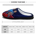 thumbnail image 2 of Men Henry Danger Slippers Non-Slip Fuzzy House Slippers Warm Soft Plush Winter House Shoes Indoor Outdoor Slip-On Shoes, 2 of 7