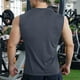 thumbnail image 5 of pstuiky Camisetas sin mangas para hombre, Camiseta de tirantes para hombre, color liso, para deportes al aire libre, fitness, tiras finas, transpirable. Tops elegantes para mujer m, 5 of 5