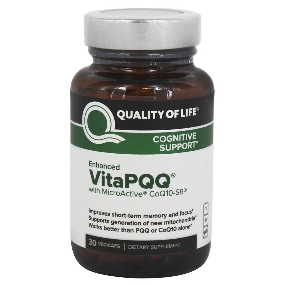 Quality Of Life Labs Enhanced VitaPQQ Cognitive Support 30