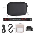 thumbnail image 2 of Dual Beam COB LED Headlamp 1200mAh Camping Head Lamp 5 Modos para correr al aire libre, 2 of 8