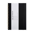 thumbnail image 2 of CoreLiving A5 Hardcover Spiral Notebook College Ruled Lined Journal 200 Pages 6.3" x 8.6" for Professional Work Note Taking & Journaling for Women Men Black, 2 of 9