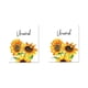 thumbnail image 1 of Yuarrent Planta de acuarela Girasoles Flores Impresiones decorativas Lona impermeable Núcleo Ornamento Coleccionables Corredor Decoración del hogar flor desenrollada Yuarrent HA061613-06B, 1 of 6