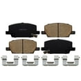 thumbnail image 6 of Detroit Axle - 4pc Front Brake Kit for 2018-2022 Chevrolet Trax Buick Encore, Drilled and Slotted Disc Brake Rotors Ceramic Brakes Pads 2019 2020 2021 Replacement: 11.81" inch Rotors, 6 of 7