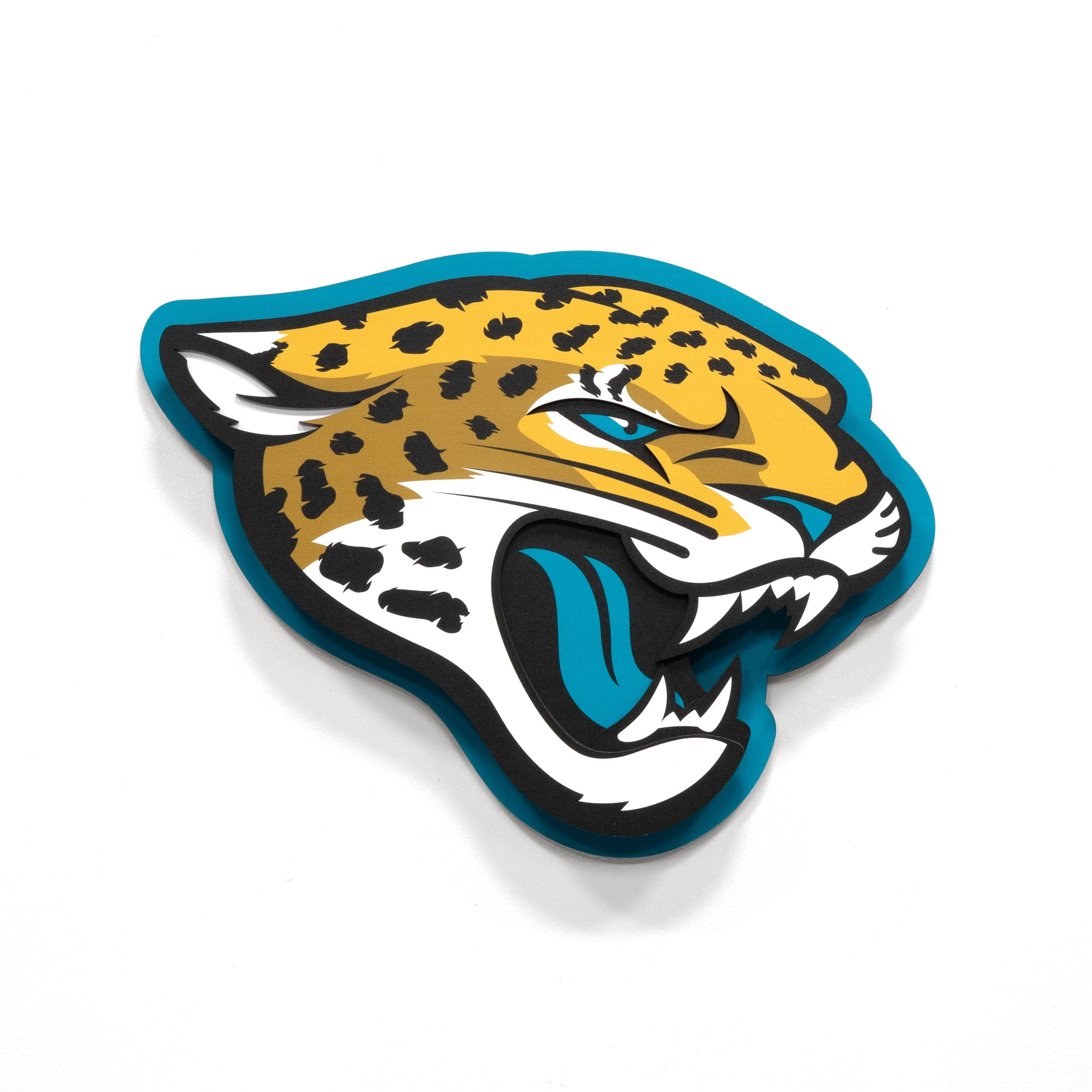 YouTheFan NFL Jacksonville Jaguars 3DX Die Cut Wall Art