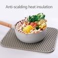thumbnail image 3 of Kitchen Sink Bottom Protector Mats Heat Resistant Sink Divider Mat Easy to Clean, 3 of 11