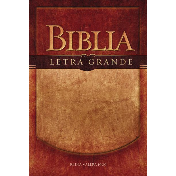 Libro Vida Publishers RVR1909 Santa Biblia Letra grande