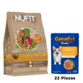thumbnail image 1 of Nufit Adulto 25 Kg + Sobres Pollo Cacerola 100 g (22 Pza), 1 of 4