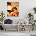 thumbnail image 2 of Stupell Industries Lord Protect Me Quote Traditional Angel Design Graphic Art Gallery-Wrapped Canvas Print Wall Art, 36x48, by Mindy Sommers, 2 of 6