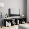 thumbnail image 4 of vidaXL Book Cabinet/TV Cabinet Gray 56.3"x11.8"x14.2", 4 of 12