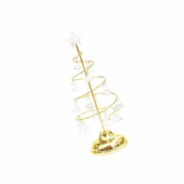 Christmas Tree Light Night Light Wrought Iron for Light Gold Silver Bedroom Living Room Decor Gold M