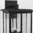 thumbnail image 5 of 4 Light Outdoor Wall Lantern Rain Or Shine Made For Coastal Environments-Black Finish Capital Lighting 943843Bk, 5 of 10