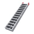 thumbnail image 1 of Kojooin Snowmobile Loading Ramp, Aluminum Tri-Fold Ramp with 1800 lb Capacity and Ski Guides for ATV, UTV or Motorcycle, 1 of 7