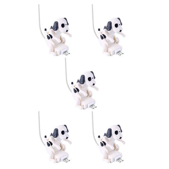 sweethay 1.2m Funny Humping Spot Dog USB Charger Fast Charging Cable Type2 NO2