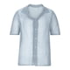 thumbnail image 1 of pstuiky Camisa de manga corta para hombre, Blusa informal de punto con cuello vuelto, manga corta y color liso para hombre ropa de hombre l, 1 of 4