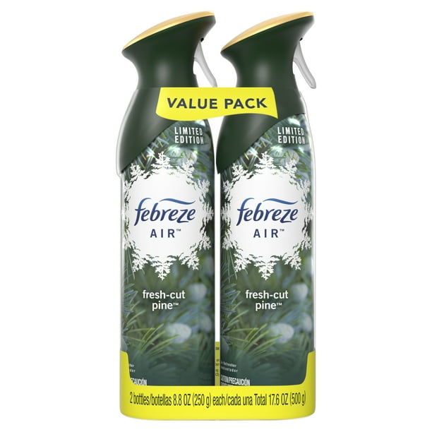 Febreze OdorEliminating Air Freshener Spray, Pine, 2 ct