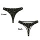 thumbnail image 3 of Fotbe Pine Cone Woodland Pattern Tanga Sin Costuras para Mujer con Estampado – Panties Invisibles, Transpirables y Cómodos para Uso Diario-Large, 3 of 6