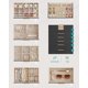 thumbnail image 3 of SONGMICS Caja de Joyas, Caja Joyero de 6 Niveles, para Gafas de Sol, Joyas Grandes, Tapa de Cristal, 5 Cajones, Negro Grafito y Dorado, 3 of 5