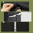 thumbnail image 6 of LEDREM Closet Organizer with Cover Fabric Storage, Large Wardrobe with 3 Hanging Rods & 4 Side Pockets, Easy Tool-Free Assembly, For Bedroom/Living Room, 6 of 8