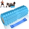 thumbnail image 1 of Foam Roller for Deep Tissue Massager for Muscle and Myofascial Trigger Point Release, Self-Myofascial Release, Physical Therapy & Exercise, Muscle Roller (13 inch, Blue), 1 of 5