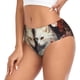thumbnail image 2 of Fotbe Flower Cat Couple Calzones Estampados para Mujer – Ropa Interior de Algodón, Cómoda, Suave y Elástica-4X-Large, 2 of 6