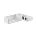 thumbnail image 1 of Yuarrent Estante de esquina giratorio soporte de estante de almacenamiento de perforación libre con ganchos ocultos para cocina de baño Juegos de accesorios de baño Negro Yuarrent HA025529-02, 1 of 1