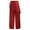 Red, variant on Krdevn Womens Pants - Casual High Waisted Wide Leg Pants Comfortable Flowy Trousers with Pockets for Everyday Wear,Pants for Women,Size:L