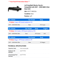 thumbnail image 2 of Left Headlight Washer Nozzle - Compatible with 2007 - 2008 BMW 328xi Base GAS, 2 of 2