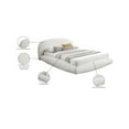 thumbnail image 2 of Meridian Furniture Genesis Cream Teddy Fabric King Bed, 2 of 6